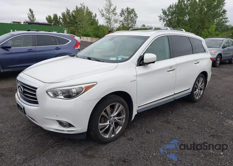 2014 Infiniti Qx60 Hybrid из США, поврежденный, VIN 5N1CL0MM2EC511535
